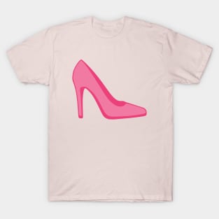 Pink High Heel Shoe T-Shirt